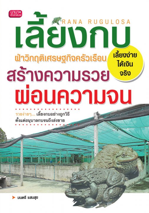 เลี้ยงกบ ฝ่าวิกฤติเศรษฐกิจครัวเรือน สร้างความรวย ผ่อนความจน